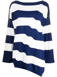 Twin-Set oversized striped jumper