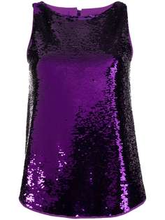 Emporio Armani sequin tank top