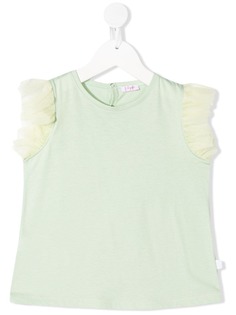 Il Gufo frill-trim sleeveless top
