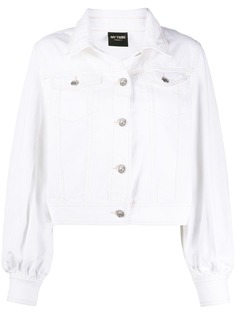 Twin-Set cropped denim jacket