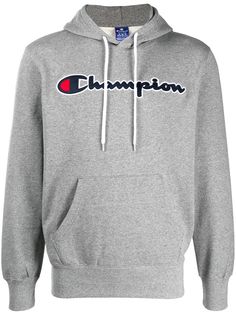 Champion logo print hoodie