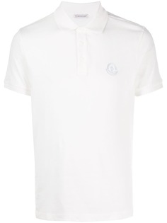 Moncler logo patch polo shirt