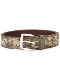 Orciani floral jacquard belt