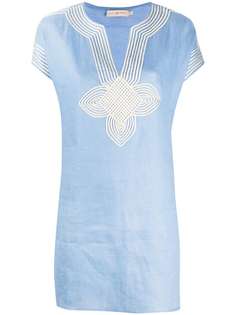 Tory Burch блузка с вышивкой