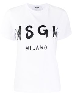 MSGM logo print T-shirt