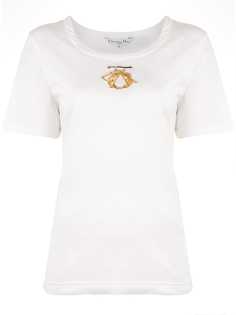 Christian Dior футболка с вышивкой