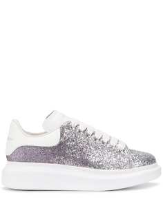 Alexander McQueen glitter-detail flatform sneakers