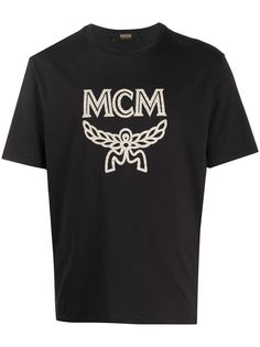 MCM logo-print crew neck T-shirt