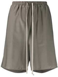 Rick Owens Lilies knee length drawstring shorts