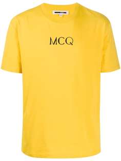 McQ Alexander McQueen crew neck logo print T-shirt