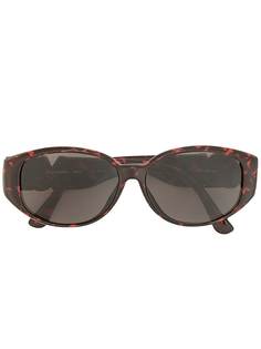 Yves Saint Laurent Pre-Owned солнцезащитные очки с логотипом