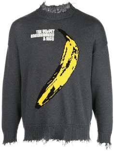 R13 knitted banana jumper