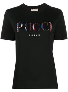 Emilio Pucci футболка с логотипом