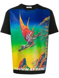 Valentino Dragons Garden print T-shirt