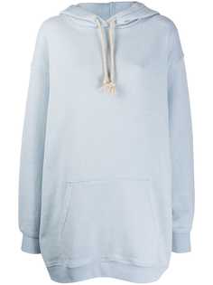 Acne Studios logo patch oversized hoodie