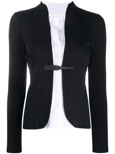 Fabiana Filippi fitted buckle fastening cardigan