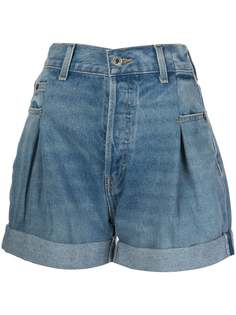 RE/DONE upturned hem shorts