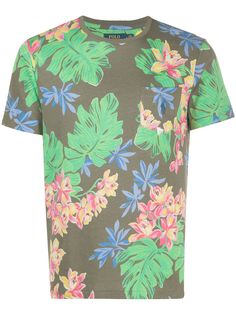 Polo Ralph Lauren crew neck tropical print T-shirt