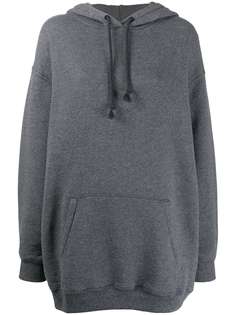 Acne Studios logo patch oversized hoodie