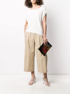 P.A.R.O.S.H. short-sleeve knit top