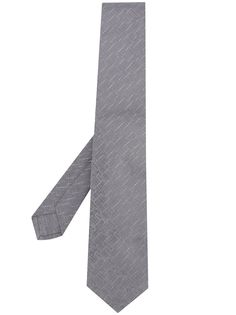 Kiton pointed woven detail tie