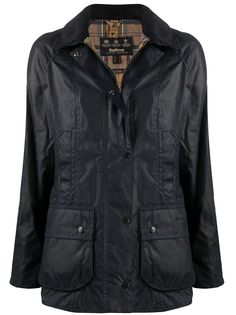 Barbour Beadnell waxed-cotton jacket