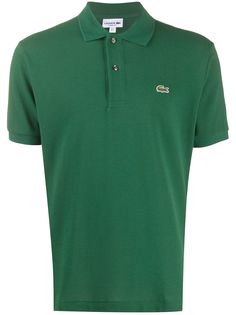 Lacoste logo patch polo shirt
