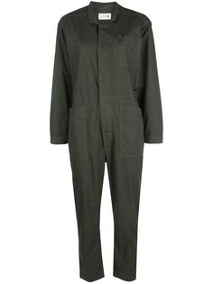 Sundry concealed fastened boiler suit