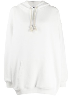 Acne Studios logo label oversized hoodie