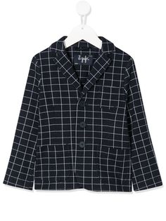 Il Gufo checked jersey blazer