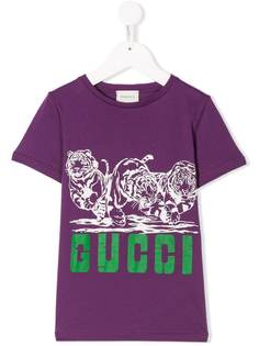 Gucci Kids logo-print T-shirt