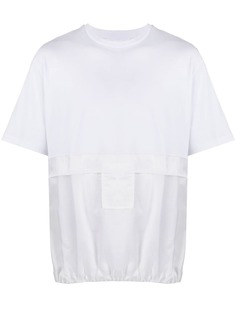 Neil Barrett contrast panel T-shirt