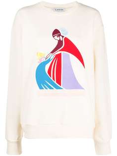 LANVIN Mother and Child print sweatshirt