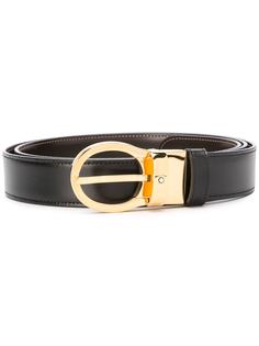 Montblanc reversible round-buckle belt