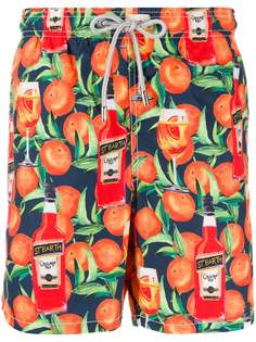 Mc2 Saint Barth fruits-print swim shorts