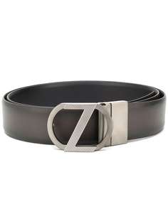 Z Zegna logo plaque belt