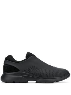 Ermenegildo Zegna perforated low-top trainers