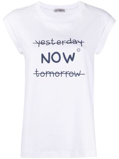 Peserico Now print T-shirt