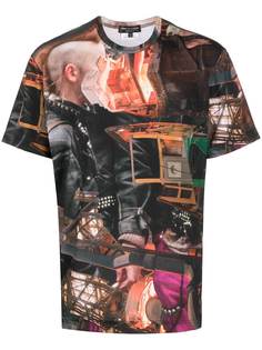 Comme Des Garçons Homme Plus digital print T-shirt