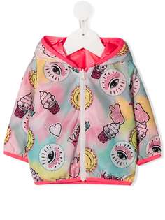 Kenzo Kids logo zipped jacket
