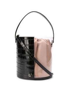 LAutre Chose embossed two-tone bucket bag