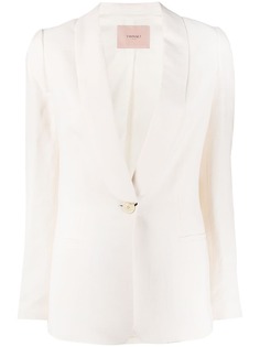 Twin-Set fitted single-breasted blazer