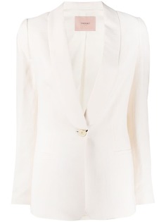 Twin-Set fitted single-breasted blazer