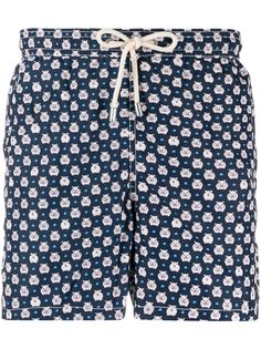 Mc2 Saint Barth Piggy-print swim shorts