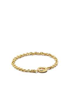 Zoë Chicco 14kt yellow gold diamond chain ring
