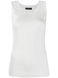 Fabiana Filippi contrast-trimmed tank top