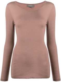 N.Peal long-sleeved cashmere top