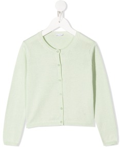 Il Gufo round neck cotton cardigan