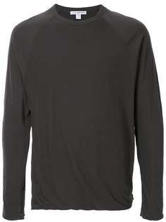 James Perse twist detail T-shirt