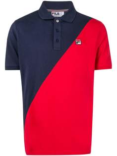 Fila colour block polo shirt